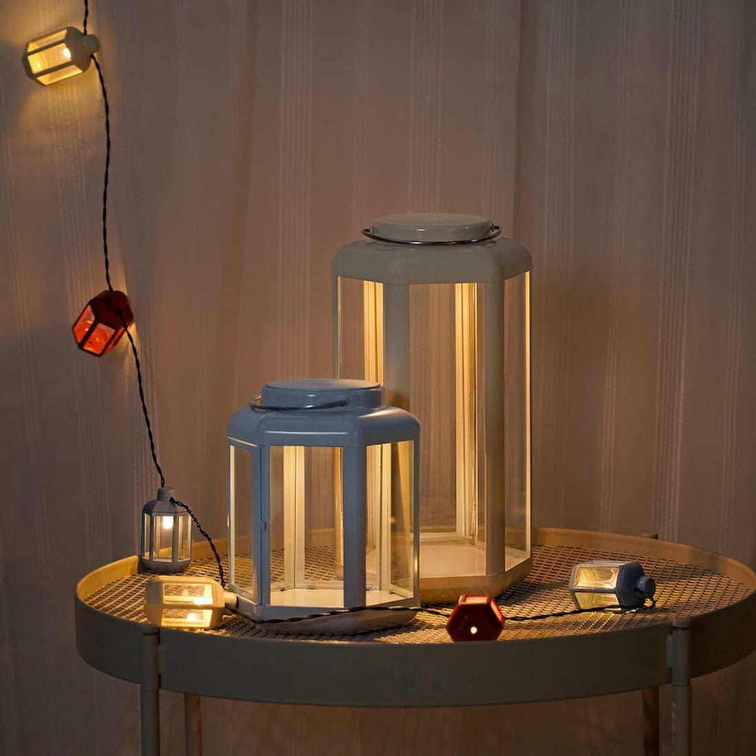 SOMMARLÅNKE LED decorative table lamp