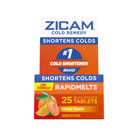 Zicam Zinc Cold Remedy RapidMelts