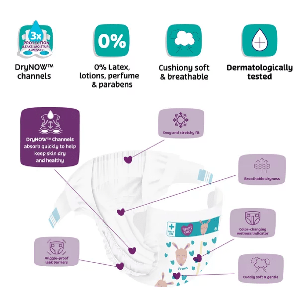 Parent’s Choice Dry & Gentle Diapers