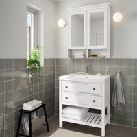 Hemnes Open Sink Cabinet With 2 Drawers