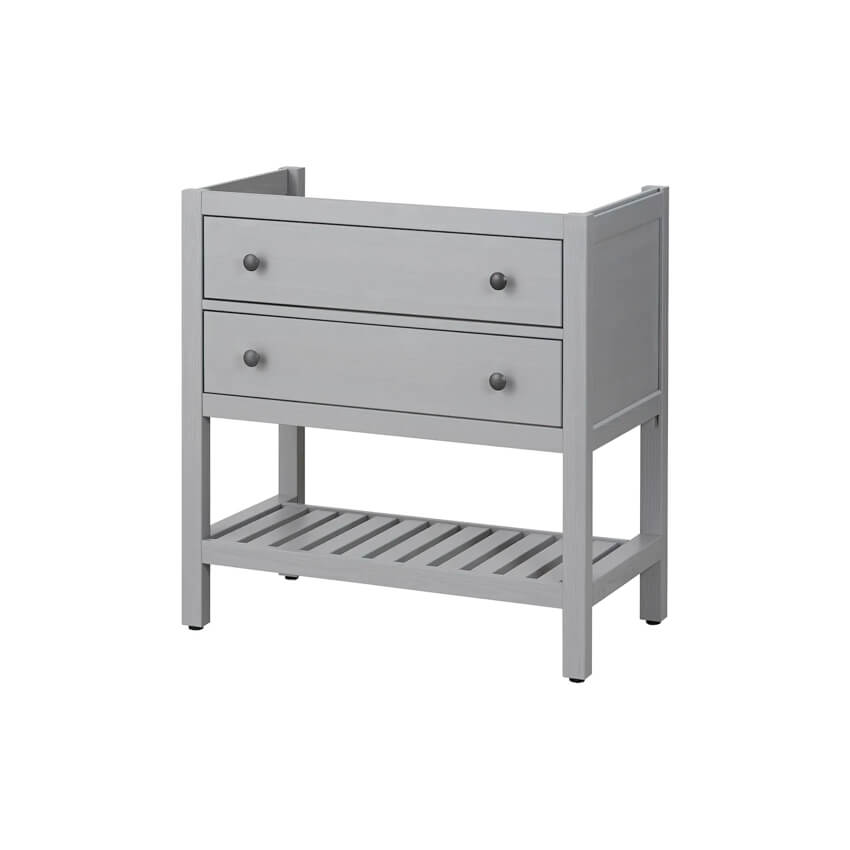 Hemnes Open Sink Cabinet With 2 Drawers