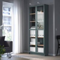 Billy Bookcase With Glass Doors