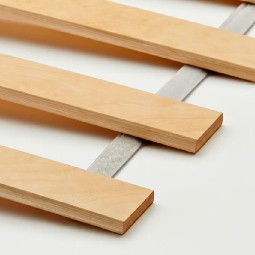 Malm High Bed Frame/2 Storage Boxes