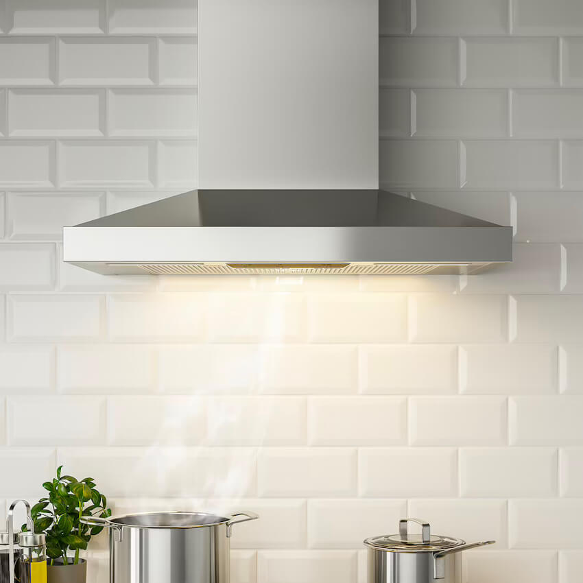 Wall Mounted Range Hood Stainless Steel