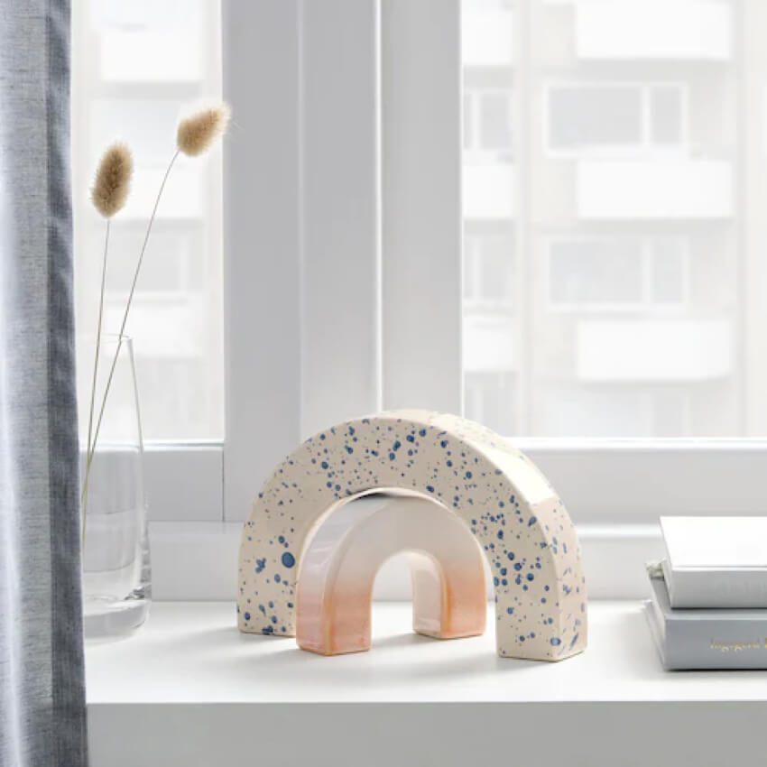 Decoration Set Of 2 Rainbow