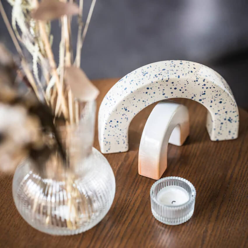 Decoration Set Of 2 Rainbow