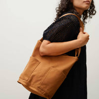 The Italia Lantern Kirki Bag Leather