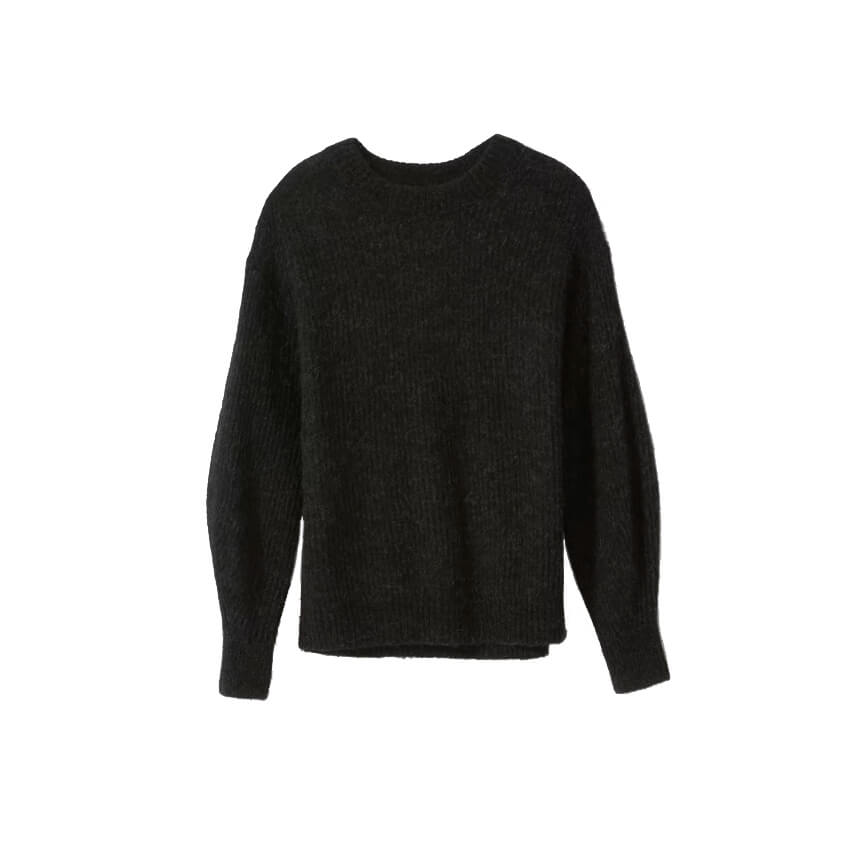 The Oversized Alpaca Crew Sweater