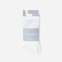 The Organic Cotton Ribbed Crew Sock