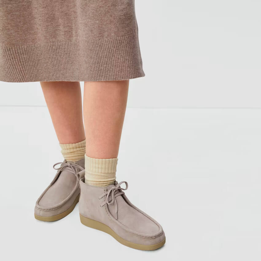 The Moc-Toe Leather Boot Italia