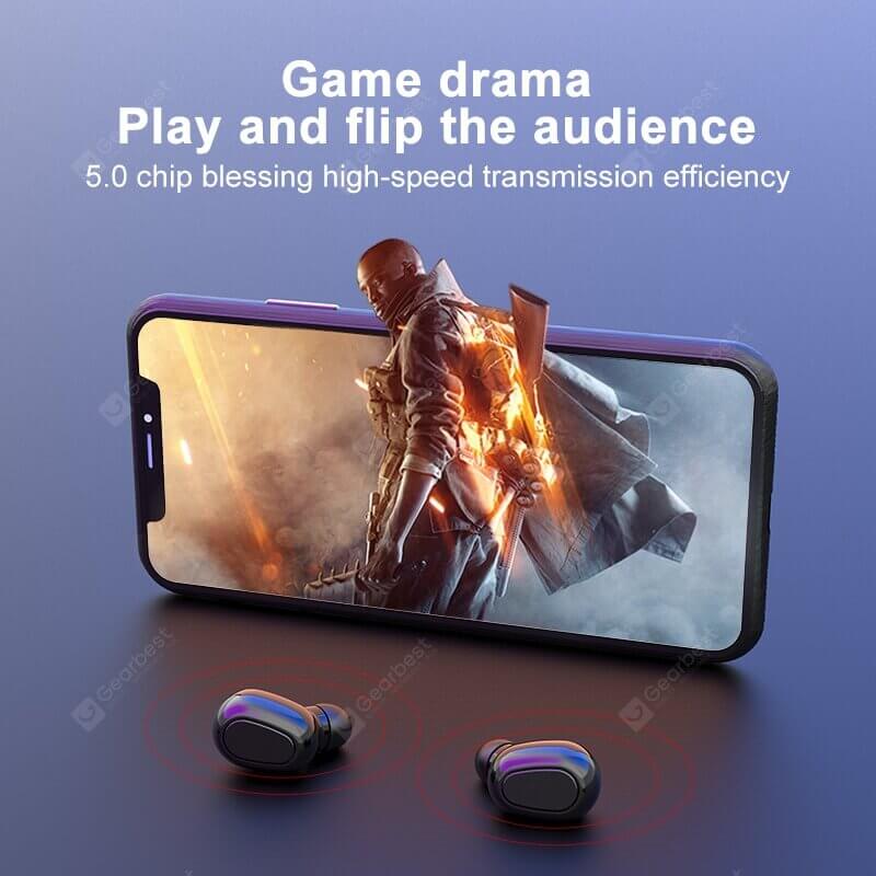 L21 Bluetooth Earphone Wireless Earbuds 5.0