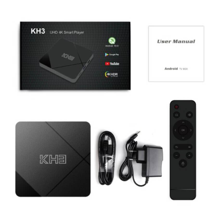MECOOL KH3 Android 10.0 Smart 4K 60fps TV Box