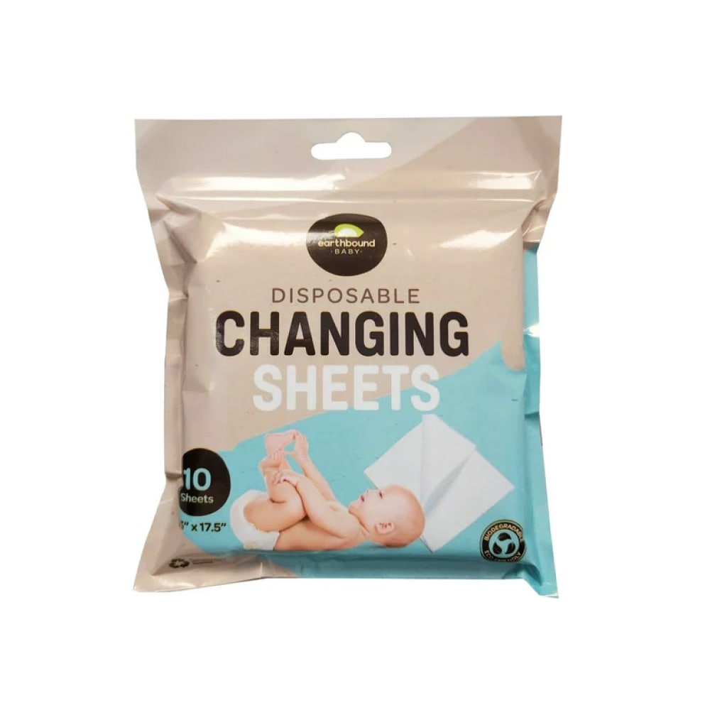Earthbound Baby – Disposable Changing Sheets
