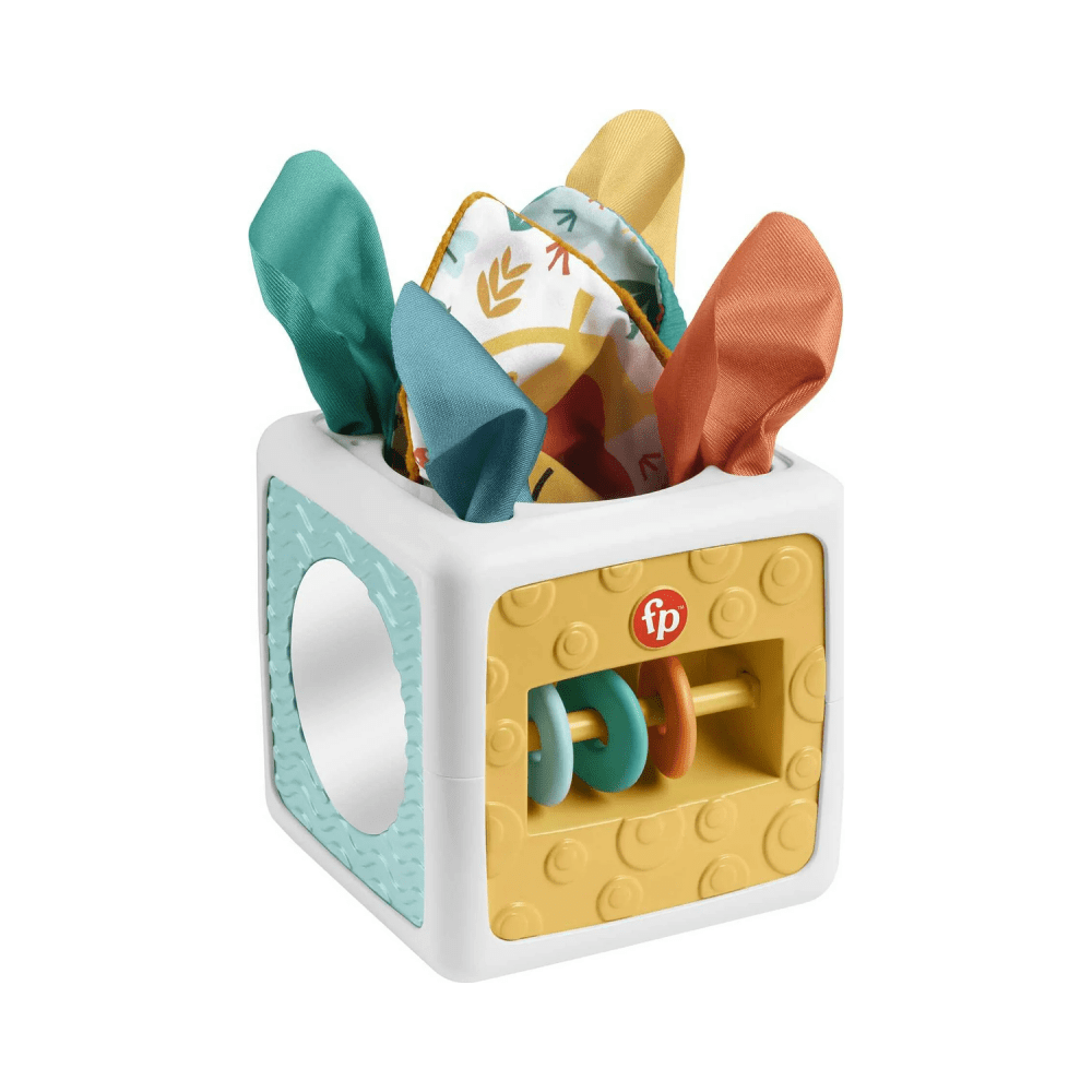 Fisher-Price Tissue Fun Activity Cube Baby Toys