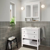 Hemnes Open Sink Cabinet With 2 Drawers