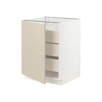 Base Cabinet With 1 Door/3 Drawers