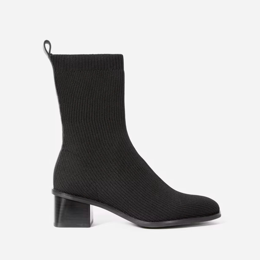 The High-Ankle Glove Boot In ReKnit