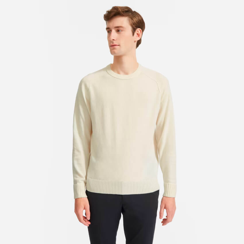 The ReCashmere Solid Crew Sweater